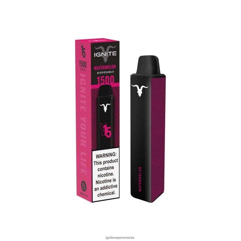 mar verde piersici kiwi Ignite vape Bucharest - IGNITE V15 stilou vape 024X0V112