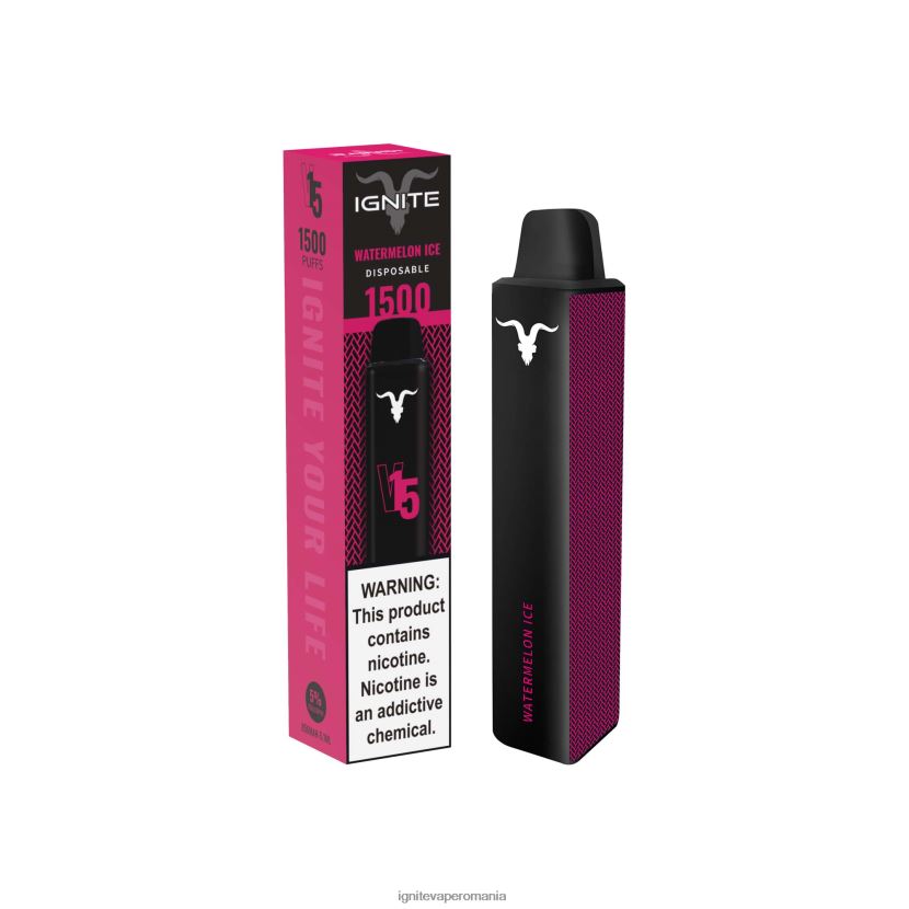 mar verde piersici kiwi Ignite vape Bucharest - IGNITE V15 stilou vape 024X0V112