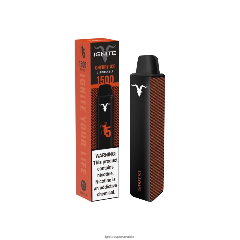 mar verde piersici kiwi Ignite vape Bucharest - IGNITE V15 stilou vape 024X0V112