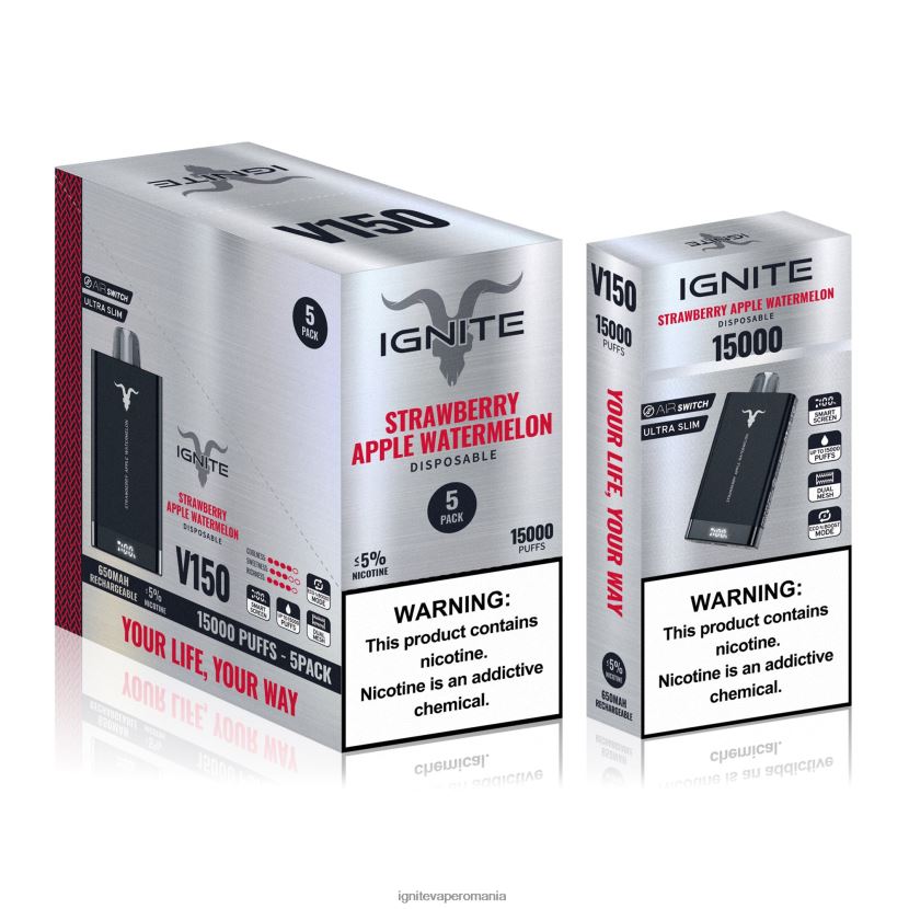 limonadă cu fructe de dragon Ignite vape flavors - IGNITE V150 stilou vape pachet de 5 024X0V84