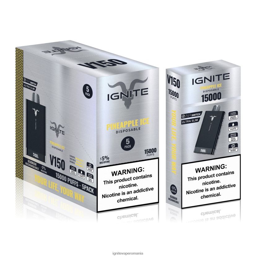limonadă cu fructe de dragon Ignite vape flavors - IGNITE V150 stilou vape pachet de 5 024X0V84