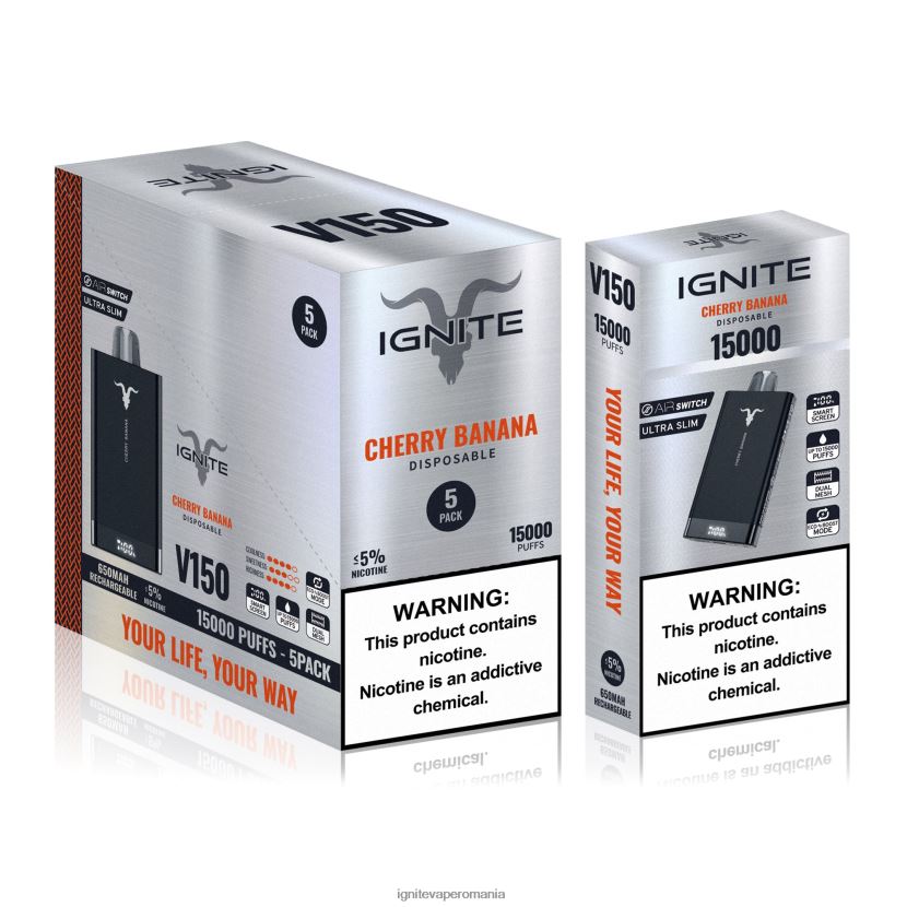 limonadă cu fructe de dragon Ignite vape flavors - IGNITE V150 stilou vape pachet de 5 024X0V84