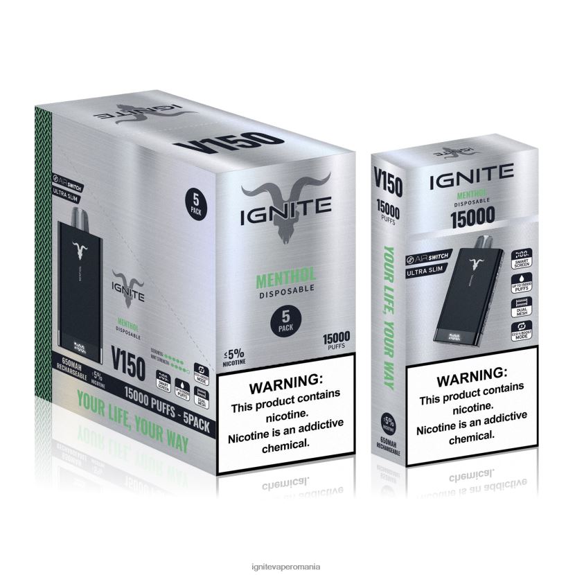 limonadă cu fructe de dragon Ignite vape flavors - IGNITE V150 stilou vape pachet de 5 024X0V84