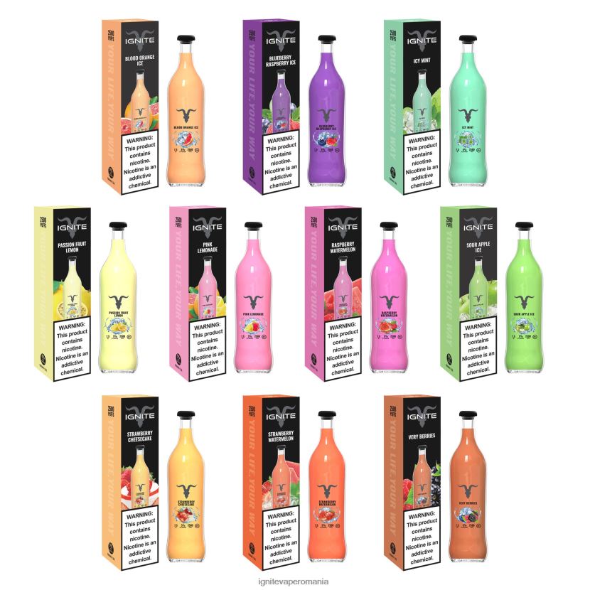 gheață de mere acru Ignite vape flavours - IGNITE V25 stilou vape 024X0V118