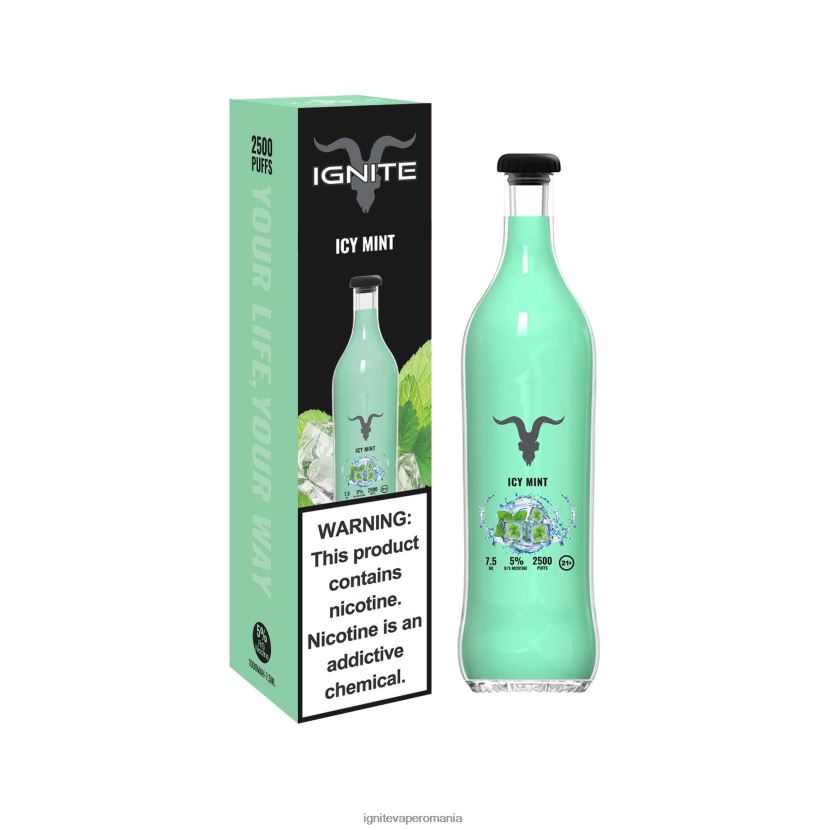 mentă înghețată Ignite vape flavors - IGNITE V25 stilou vape 024X0V14