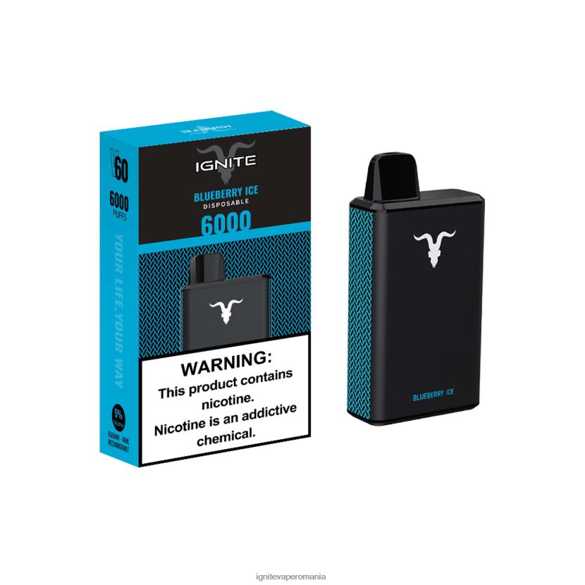 gheata de afine best Ignite vape flavor - IGNITE V60 stilou vape 024X0V29