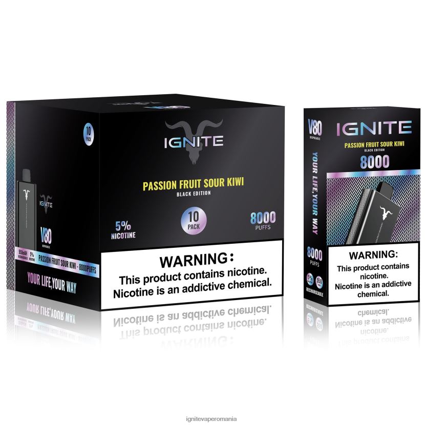 Mar verde best Ignite vape flavor - IGNITE V80 vape pen 10-pachet 024X0V59