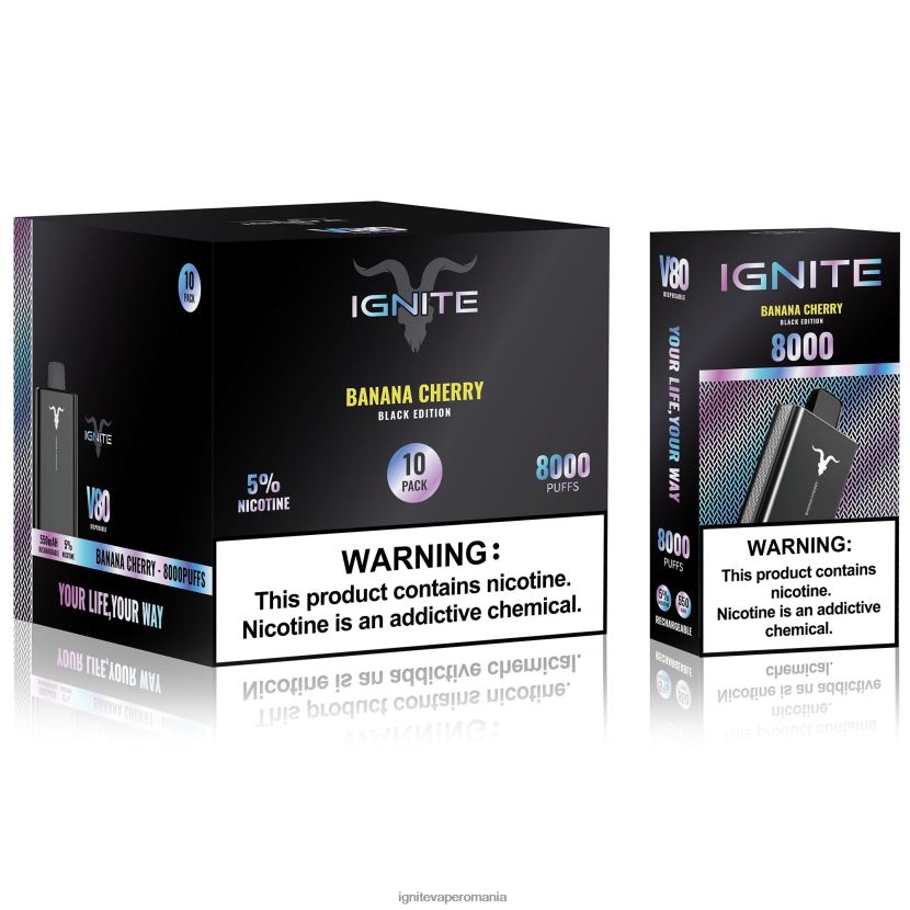 Mar verde best Ignite vape flavor - IGNITE V80 vape pen 10-pachet 024X0V59