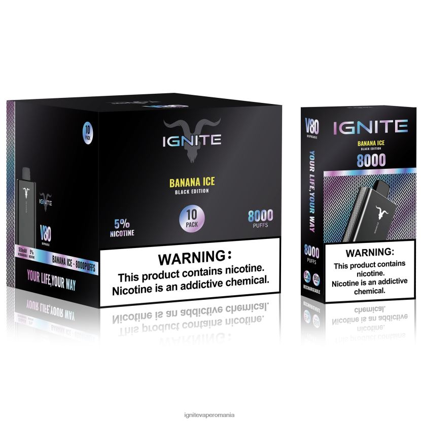 Mar verde best Ignite vape flavor - IGNITE V80 vape pen 10-pachet 024X0V59