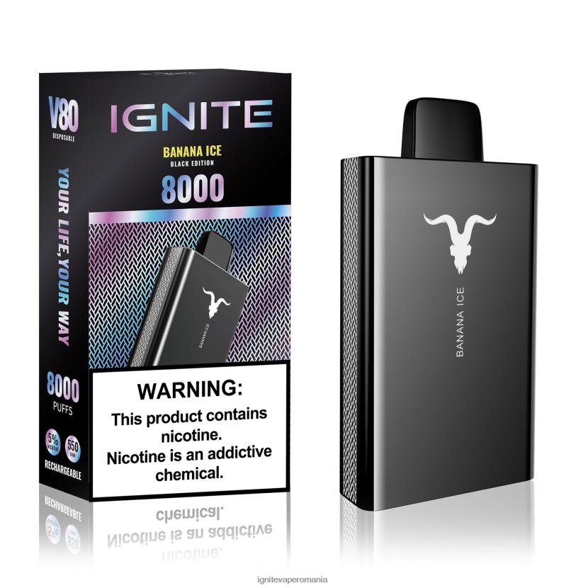 gheata de afine Ignite vape Romania - IGNITE V80 stilou vape 024X0V41