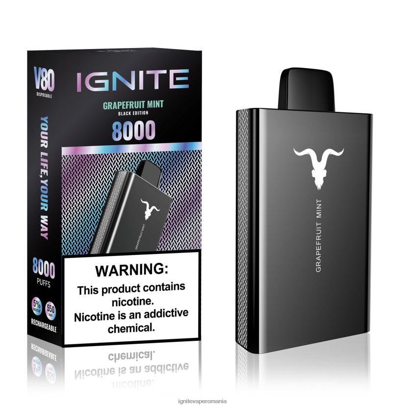 gheata de afine Ignite vape Romania - IGNITE V80 stilou vape 024X0V41